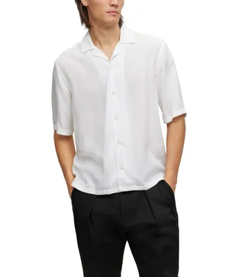 Boss by Hugo Boss Men's Regular-Fit Short-Sleeved Shirt