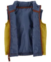 Carter's Baby Boys Zip Up Colorblock Puffer Vest