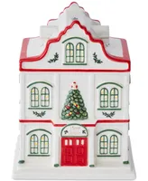 Spode Christmas Village Led Lighted Figural Hotel