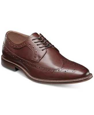 Stacy Adams Men's Marledge Leather Wingtip Oxford Dress Shoes