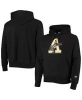 Men's Champion Black Army Black Knights Vault Logo Reverse Weave Pullover Hoodie