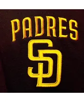 Men's '47 Brand Brown, Gold San Diego Padres Shortstop Pullover Hoodie