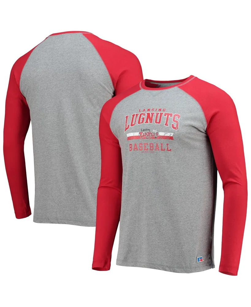 St. Louis Cardinals johnnie-O Alsen Raglan Long Sleeve T-Shirt -  Red/Heather Gray