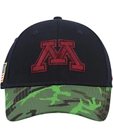 Men's Nike Black, Camo Minnesota Golden Gophers Veterans Day 2Tone Legacy91 Adjustable Hat