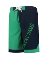 Big Boys Green, Navy Notre Dame Fighting Irish Conch Bay Swim Shorts