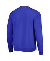 Men's Champion Royal Boise State Broncos High Motor Pullover Sweatshirt