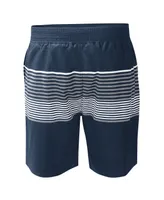 Men's G-iii Sports by Carl Banks Navy Detroit Tigers Coastline Volley Swim Shorts