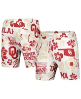 Men's Wes & Willy White Oklahoma Sooners Tech Swimming Trunks