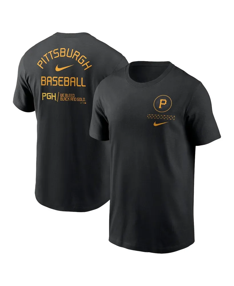Men's Nike Black Pittsburgh Pirates 2023 City Connect Double T-shirt