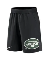 Men's Nike Black New York Jets Stretch Performance Shorts