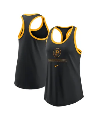 Women's Nike Black Pittsburgh Pirates 2023 City Connect Racerback Tank Top