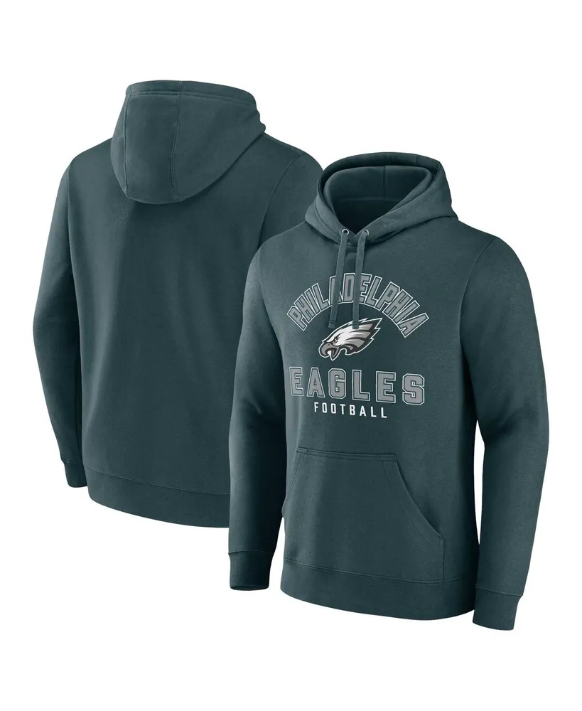 Fanatics Branded Midnight Green Philadelphia Eagles Between The Pylons  Pullover Hoodie in Blue for Men