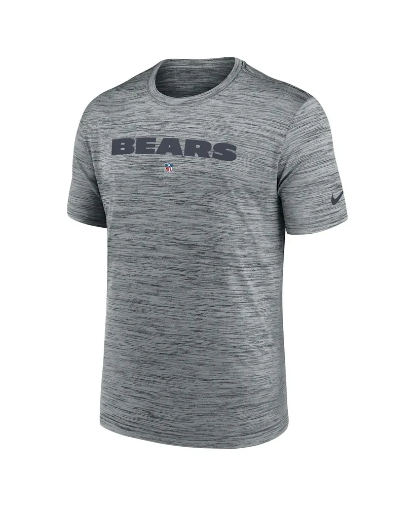 Men's Nike Gray Chicago Bears Velocity Performance T-shirt