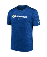 Men's Nike Royal Los Angeles Rams Velocity Performance T-shirt