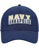 Men's Colosseum Navy Navy Midshipmen Positraction Snapback Hat