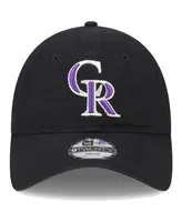 Little Boys and Girls New Era Black Colorado Rockies Team 9TWENTY Adjustable Hat