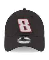 Men's New Era Black Kyle Busch 9TWENTY Enzyme Adjustable Hat