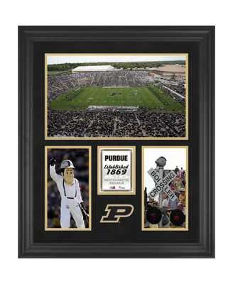 Purdue Boilermakers Ross-Ade Stadium Framed 20'' x 24'' 3-Opening Collage