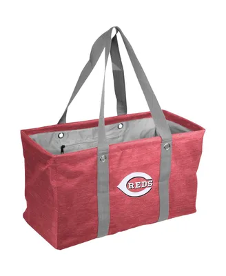 Men's and Women's Cincinnati Reds Crosshatch Picnic Caddy Tote Bag