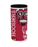 Indiana Hoosiers Dia Stainless Steel 12 Oz Slim Can Cooler