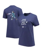 Women's Round21 Crystal Dunn Navy Uswnt One Team One Goal T-shirt