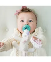 Wubbanub Baby 0 to 6m Pacifier - White Unicorn