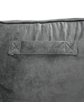 Arlee Home Fashions Everly Bed Rest Lounger Pillow, 32" x 17"