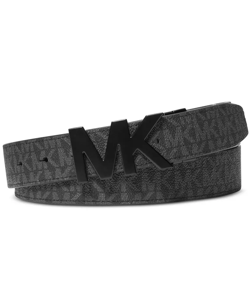 Michael Kors Men's Reversible Mk Hardware Belt