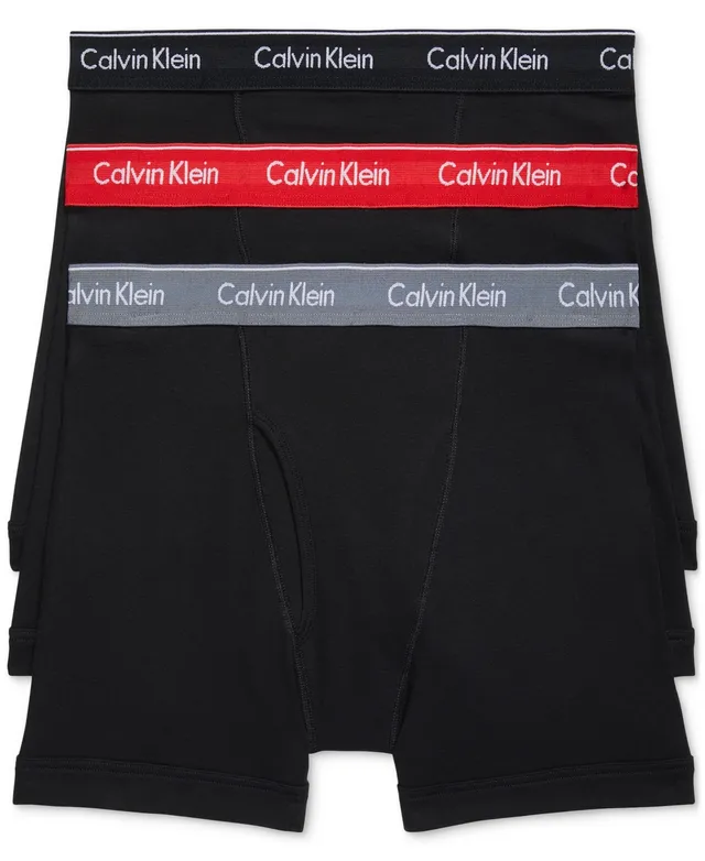 Calvin Klein Men's 3-Pk. Cotton Classics Boxer Briefs Underwear, A