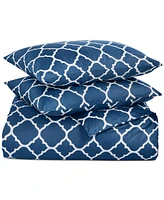 Last Act! Charter Club Damask Designs Geometric Dove 3-Pc. Comforter Set, Full/Queen, Exclusively at Macy's