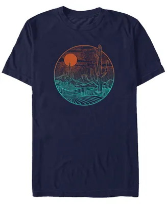 Fifth Sun Men's Generic Additude Dune Vibes Short Sleeves T-shirt