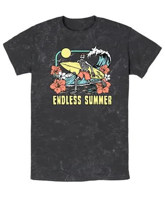 Fifth Sun Men's Endless Summer Skelly Mineral Wash Short Sleeves T-shirt