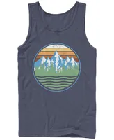 Fifth Sun Men's Generic Additude Mountain Bright's Sleeveless Tank