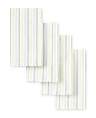 Martha Stewart Daisy Stripe Napkin Set of 4, 19" x