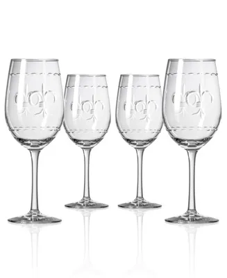 Rolf Glass Fleur De Lis White Wine 12Oz