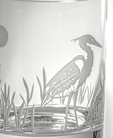 Rolf Glass Heron Double Old Fashioned Glass 13oz