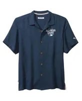 Men's Tommy Bahama Navy 2023 Mlb All-Star Game Camp Button-Up Shirt