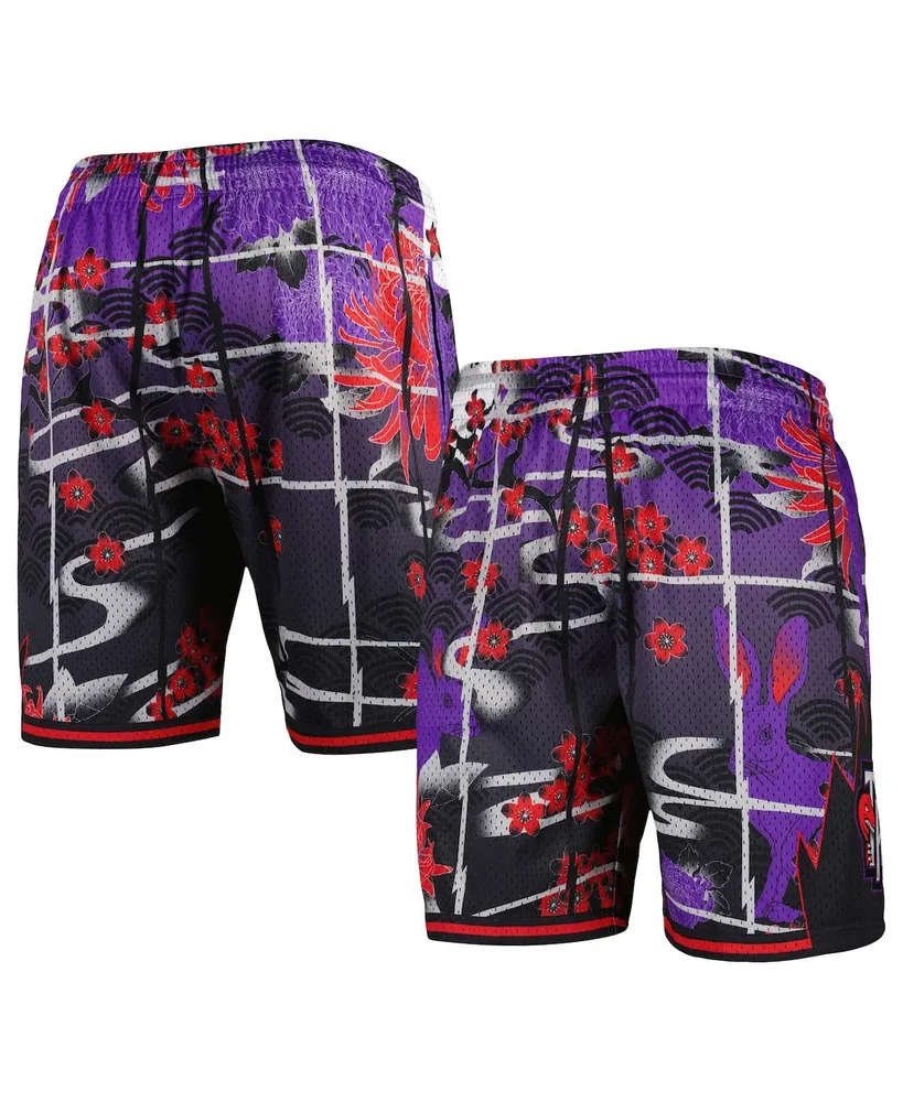 Men's Mitchell & Ness Purple Toronto Raptors Lunar New Year Swingman Shorts