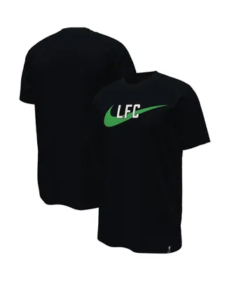 Men's Nike Black Liverpool Swoosh T-shirt