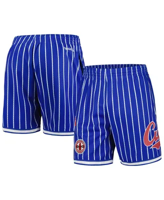 Men's Mitchell & Ness Royal Chicago Cubs Cooperstown Collection 1908 World Series City Mesh Shorts