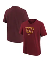 Preschool Boys and Girls Nike Burgundy Washington Commanders Team Wordmark T-shirt