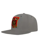 Men's Pro Standard Gray Tuskegee Golden Tigers Evergreen Tu Snapback Hat