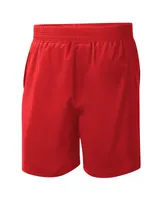 Men's G-iii Sports by Carl Banks Red Los Angeles Angels Breeze Volley Swim Shorts