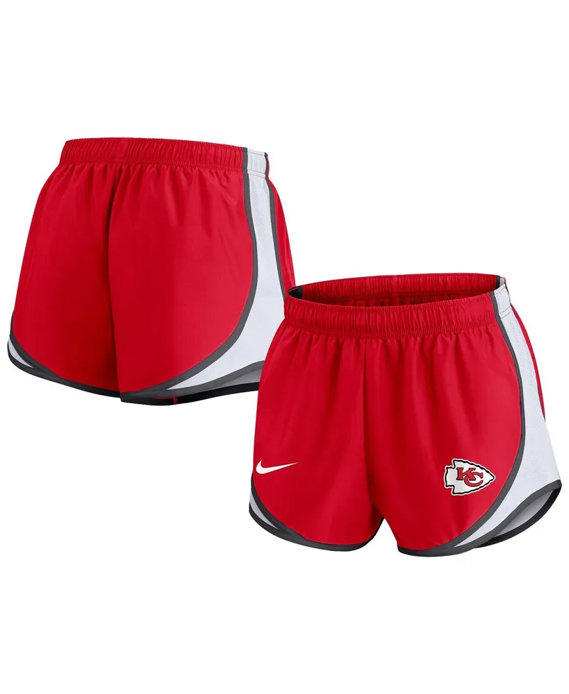 Women's Nike Red Kansas City Chiefs Plus Size Tempo Shorts