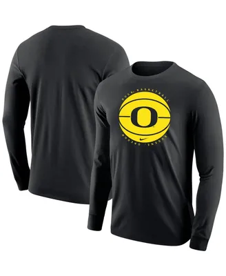 Men's Nike Oregon Ducks Basketball Long Sleeve T-shirt