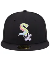 Men's New Era Black Chicago White Sox Multi-Color Pack 59FIFTY Fitted Hat