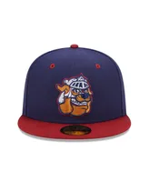 Men's New Era Navy, Red Round Rock Express Marvel x Minor League 59FIFTY Fitted Hat
