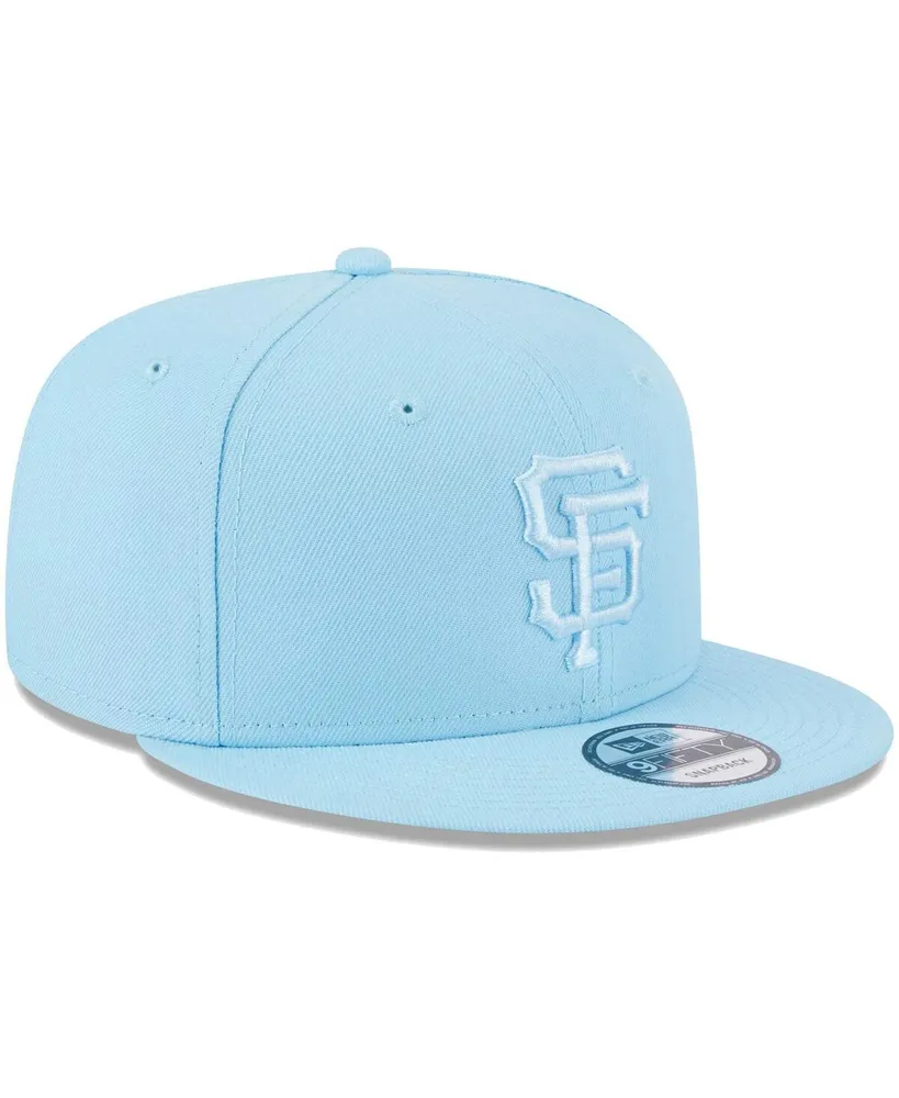 Men's New Era Light Blue San Francisco Giants Spring Color Basic 9FIFTY Snapback Hat