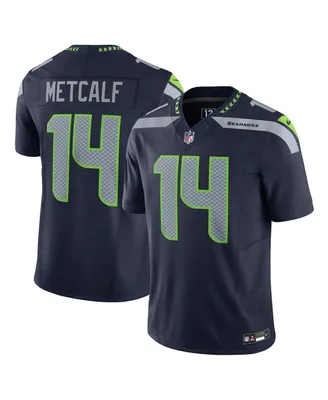 Men's Nike Dk Metcalf Navy Seattle Seahawks Vapor F.u.s.e. Limited Jersey