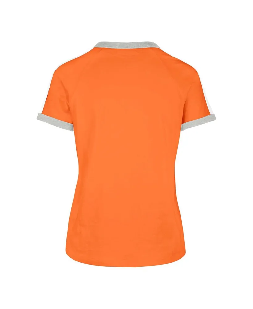 Women's '47 Brand Orange San Francisco Giants City Connect Sweet Heat Peyton T-shirt
